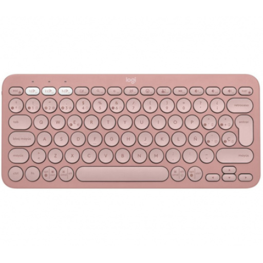 TECLADO K380S PEBBLE KEYS ROSE NNET
