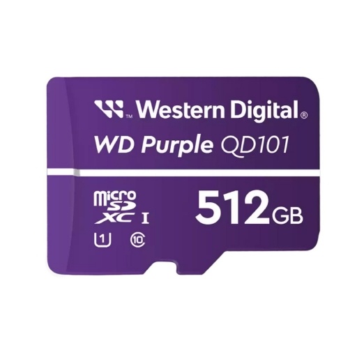 Memoria Micro Sd Wd Purple Sdhc 512gb 500cl NNET