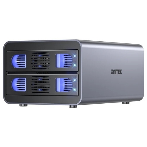 GABINETE EXTERNO DUAL UNITEK USB C PA NNET