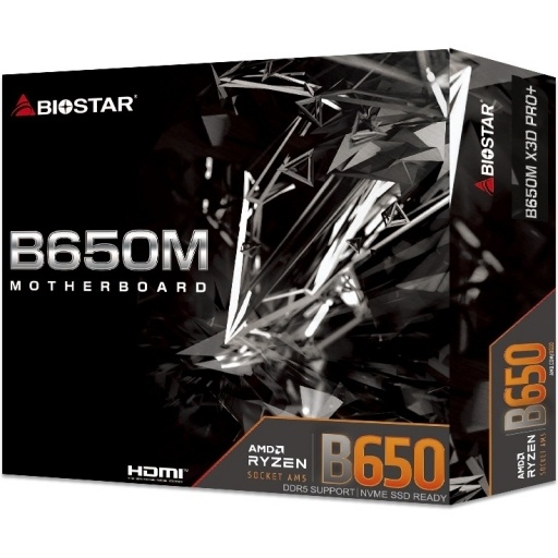 MOTHER BIOSTAR B650M X3D PRO  AM5 NNET