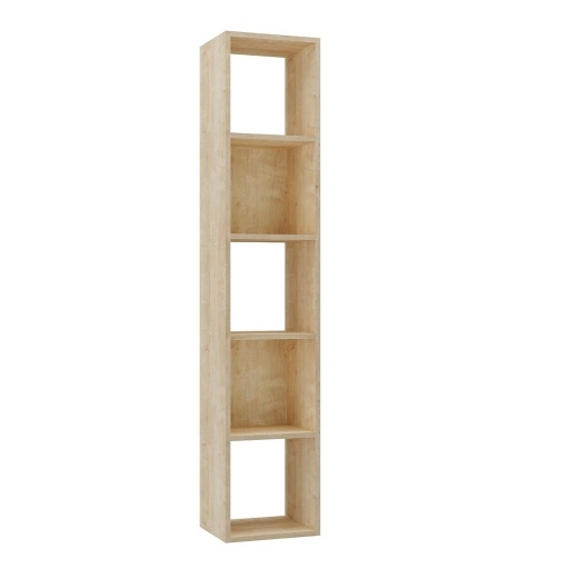 ESTANTERIA MORRIS 5 NICHOS MADERA NNET