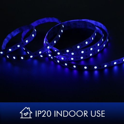 CINTA LED 5M 300 SMD3528 12V IP20 AZU NNET