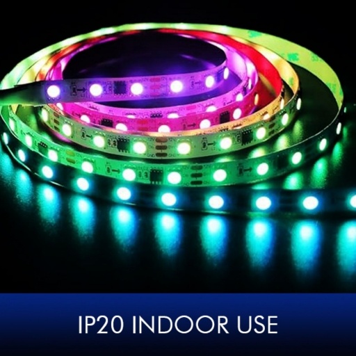 CINTA LED 5M 300 SMD5060 12V IP20 RGB NNET