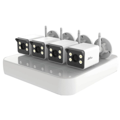KIT CAMARAS IP WIFI NVR ZKTECO 3MP NNET