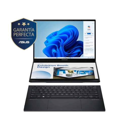 Notebook Asus Zenbook Duo Ultra 9 32GB 1TB Dual 14 3K OLED Touch Win 11