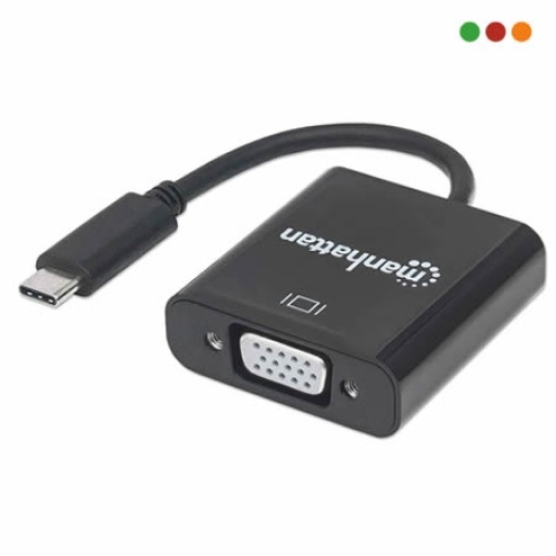 CONVERTIDOR USB C M A VGA H MANHATT NNET