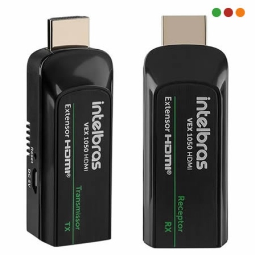 EXTENSOR INTELBRAS HDMI RJ45 VEX105 NNET