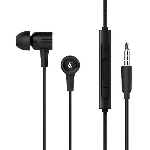 Audifonos Edifier P205 manos libres negros NNET