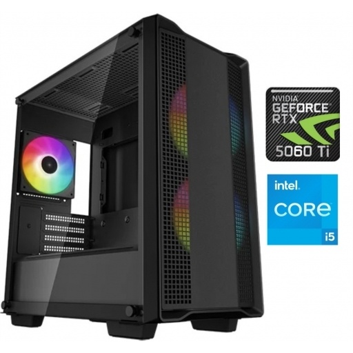 Equipo Gamer Core i5 13400F, 16GB, 1TB NVMe, RTX 5060Ti 16GB NNET