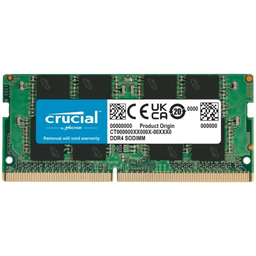 SODIMM CRUCIAL DDR4 16GB 3200 CL22 NNET