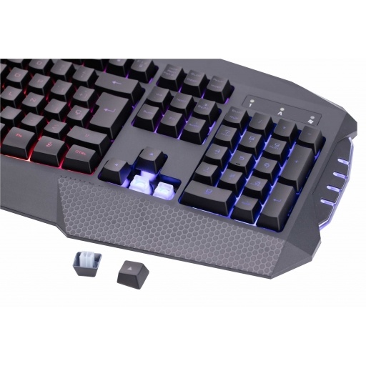 TECLADO X-LIZZARD GAMER RGB EN ESPA O NNET