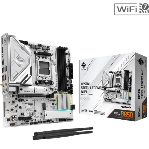 Motherboard Asrock B850m Steel Legend Wifi D5 Am5 NNET