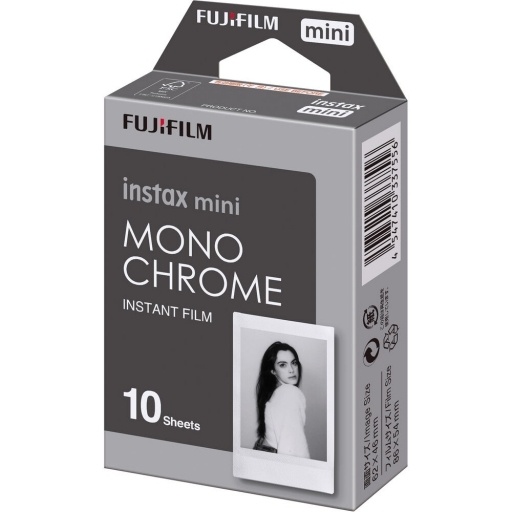 Papel Fujifilm Instax Mini Monochrome Film x10 hojas