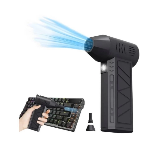 Mini Sopladora Turbo port�til para limpieza hogar