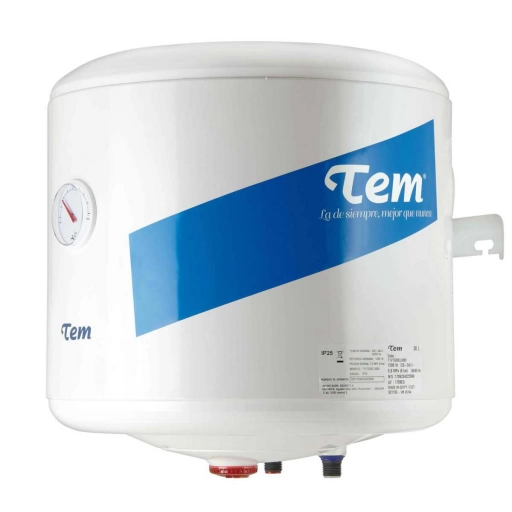 Termotanque TEM 30 Litros Acero Clase B 1200W