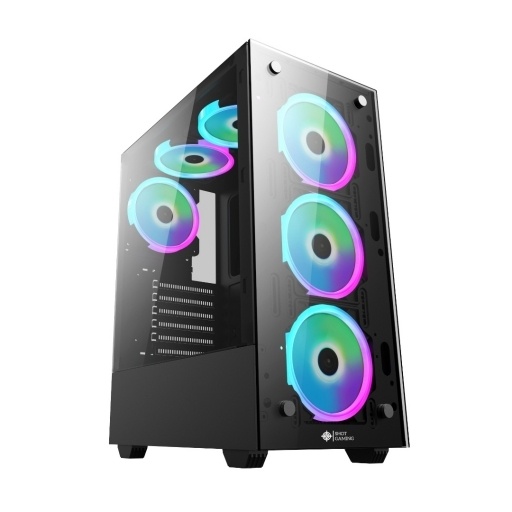 Gabinete Gamer Shot Gaming Pro Series SHOT-SUP-8012-4C | Cristal Templado