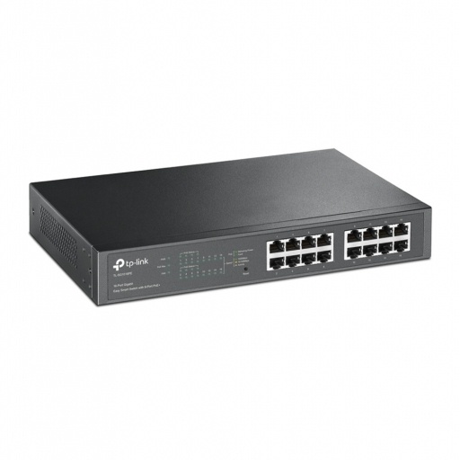 Switch TP-LINK TL-SG1016PE | 16 Puertos Gigabit (8 Puertos PoE at), Easy Smart