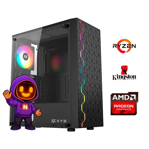 PC Gamer Trixel Ryzen 3 3200G  Grficos integrados  16GB  SSD 480GB - Tu primera PC para jugar y estudiar