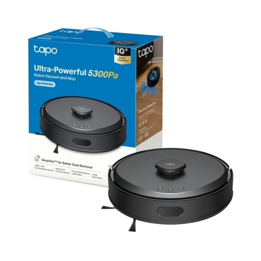 Robot Aspirador y Trapeador TP-Link Tapo RV30 Max 5300Pa