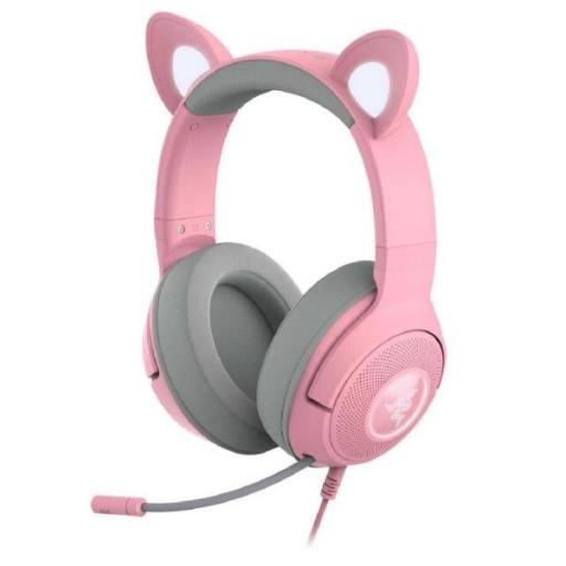 HEADSET RAZER GAMER KRAKEN KITTY V2 P
