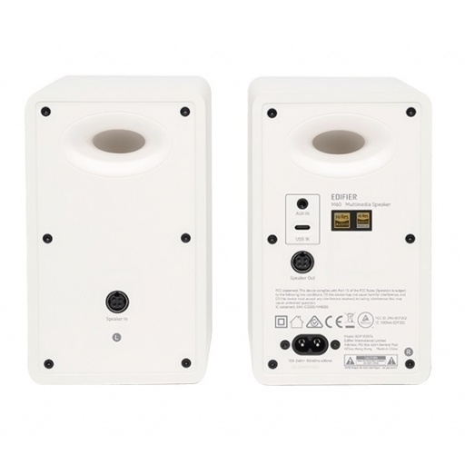 Parlantes Edifier 2.0 M60 66W RMS Bluetooth Blanco