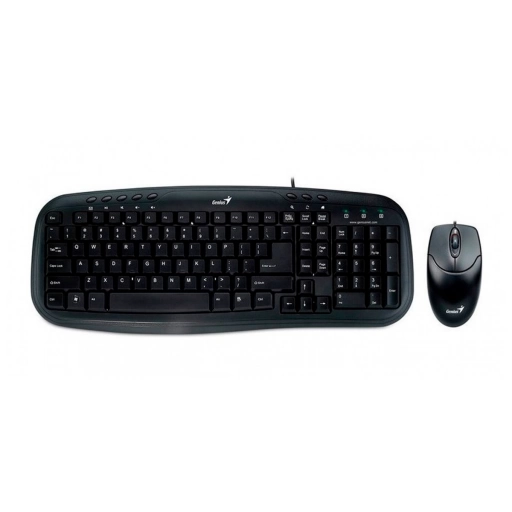 Combo Teclado y Mouse Genius KM-200 Multimedia USB Espa�ol