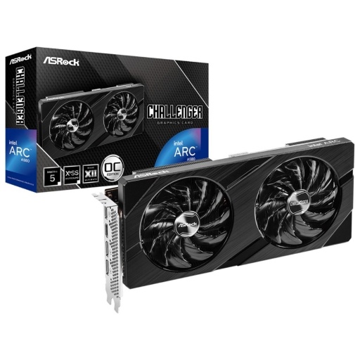 Tarjeta Asrock Intel A580 Arc Challenger 8gb Oc D6