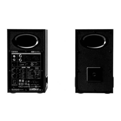 Parlantes amplificadores Edifier MR5 de estudio negros bluetooth