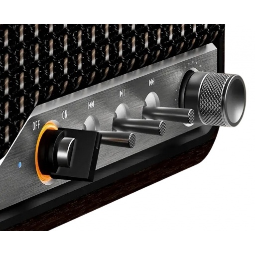 Parlante Edifier S300 negro nogal bluetooth