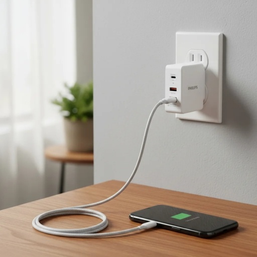 CARGADOR PHILIPS DLP6316C/97 45W USB