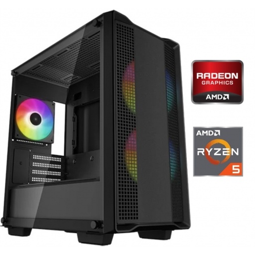 Equipo Gamer Ryzen 5 5600GT, 16GB, SSD 480GB, Gr�ficos Radeon