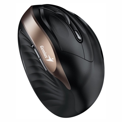 Mouse Genius Ergo inal�mbrico dorado