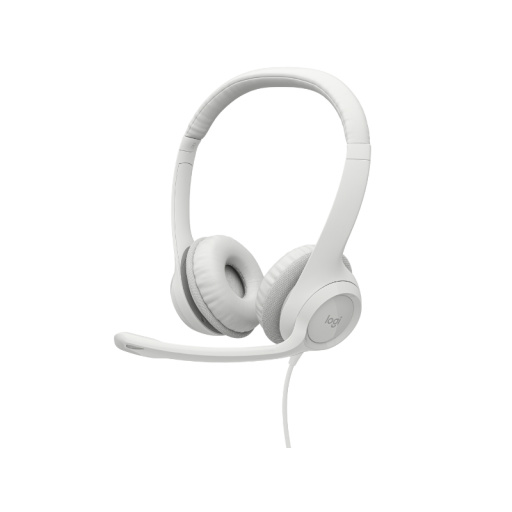 AURICULAR H390 OFF WHITE SAMR USB PR