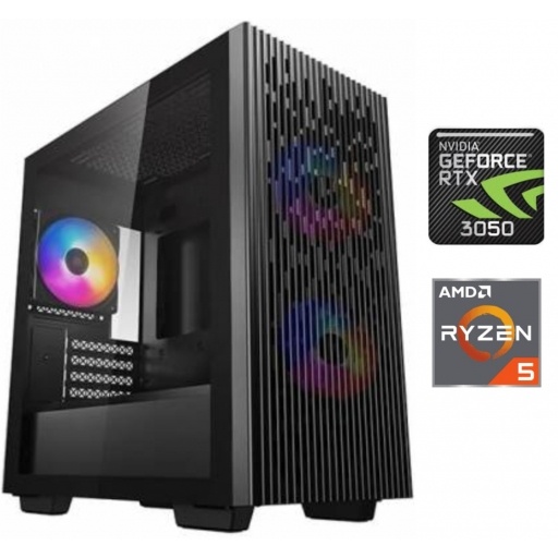 Equipo Gamer Ryzen 5 5500, 16GB, 500GB, RTX 3050 6GB
