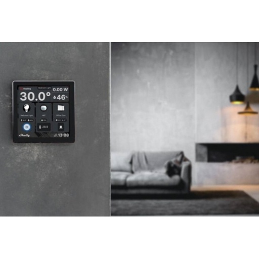 Panel tactil Shelly control domestico Wi-fi Bluetooth