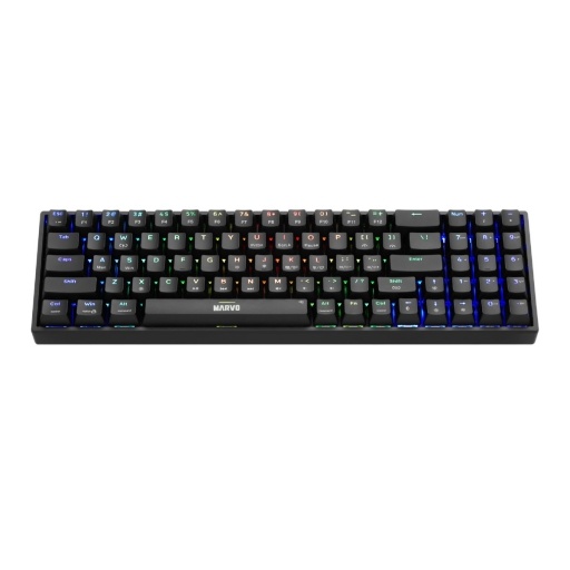 Teclado Marvo Mec�nico Kg956 75% SW Yellow Ing Bk