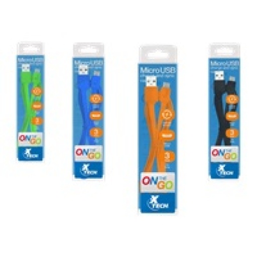 CABLE MICROUSB XTECH PACK10