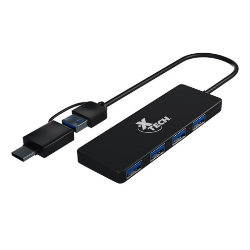 HUB USB XTECH 4P USB3.0