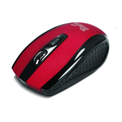 MOUSE KLIPX WIRELESS ROJO