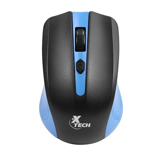 MOUSE XTECH WIRELESS AZUL