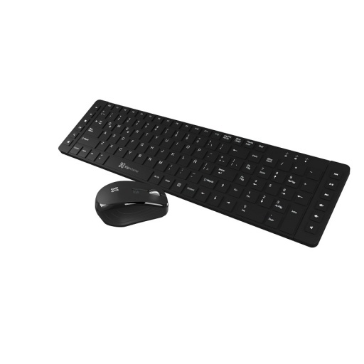 KIT TECLADO MOUSE KLIPX NEGRO