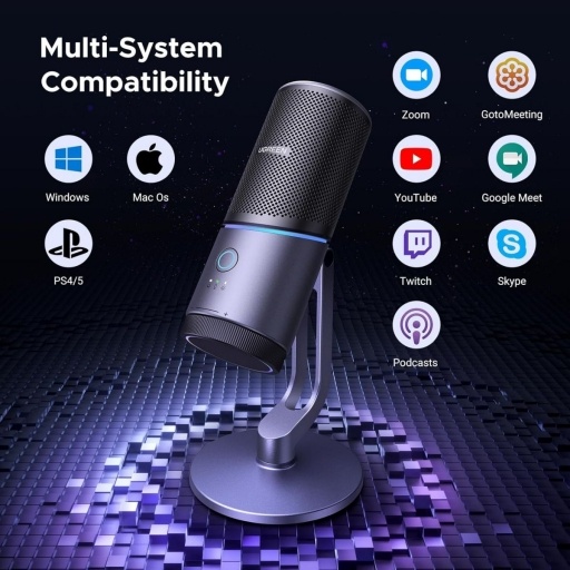 Micr�fono Ugreen Profesional Usb Escritorio