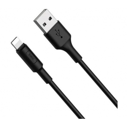 CABLE HOCO X25 LIGHTNING NEGRO