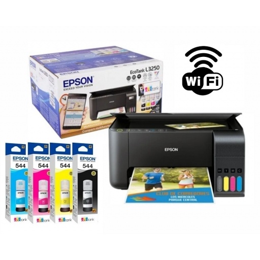 Impresora Epson L3250 + Botellas de recarga extra