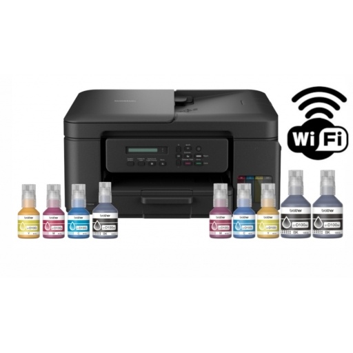 Impresora Brother Multifunci�n Wi-Fi + Botellas de recarga extra