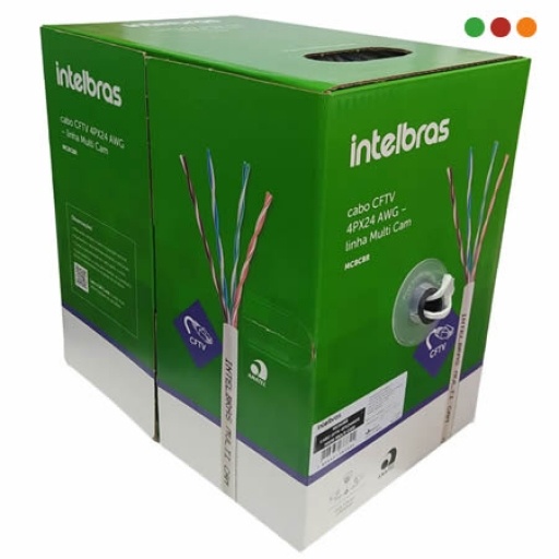 CABLE UTP | CAT6 | INTERIOR | 305M | BLANCO | COBRE | INTELBRAS | IG6CBR