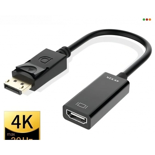 Adaptador DisplayPort M a HDMI H 4k - Anbyte