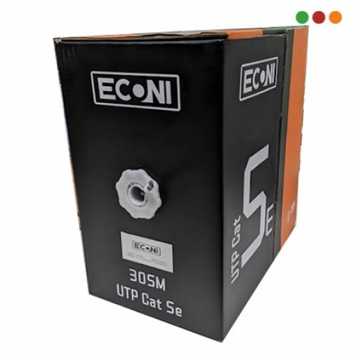 CABLE UTP | CAT5E | EXTERIOR | 305M | NEGRO | CCA | INNOVA | 1410/5E