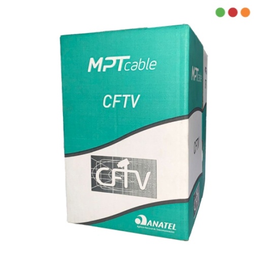 CABLE UTP | CCTV | 4 PARES | EXTERIOR | 305M | NEGRO | COBRE | MPT | CFTV/5B
