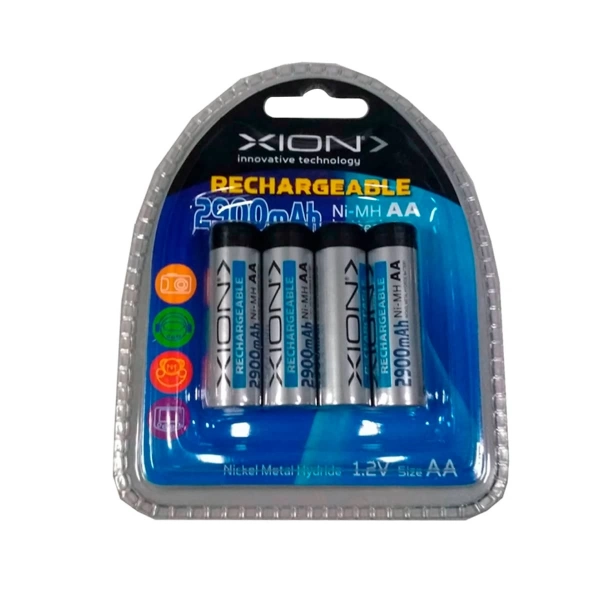 Pilas Recargables AA 2900mAh